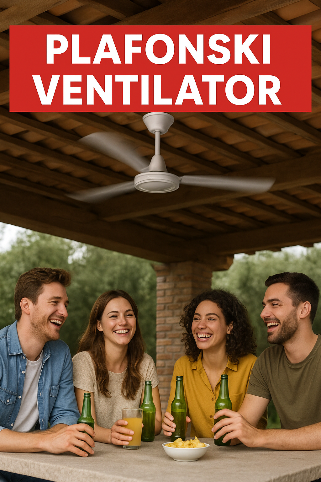 Plafonski Ventilator 75W