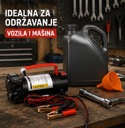 Turbo Pumpa 12/24V – ZA PRETAKANJE TEČNOSTI