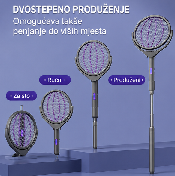 Električni Teleskopski Hvatač Komaraca