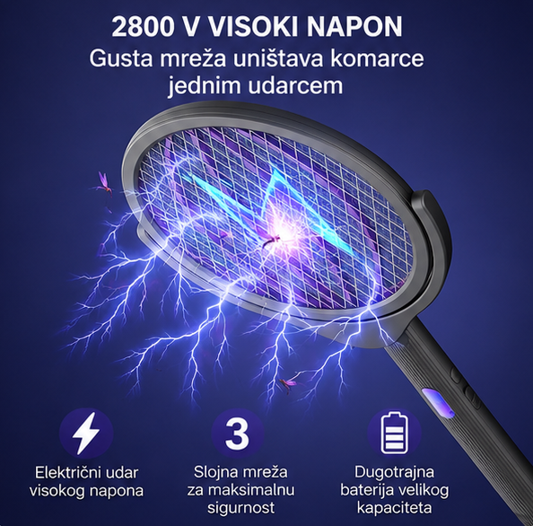 Električni Teleskopski Hvatač Komaraca