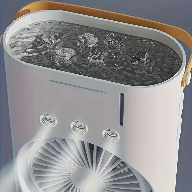 Dupli LED Mini Ventilator sa Efektom Magle