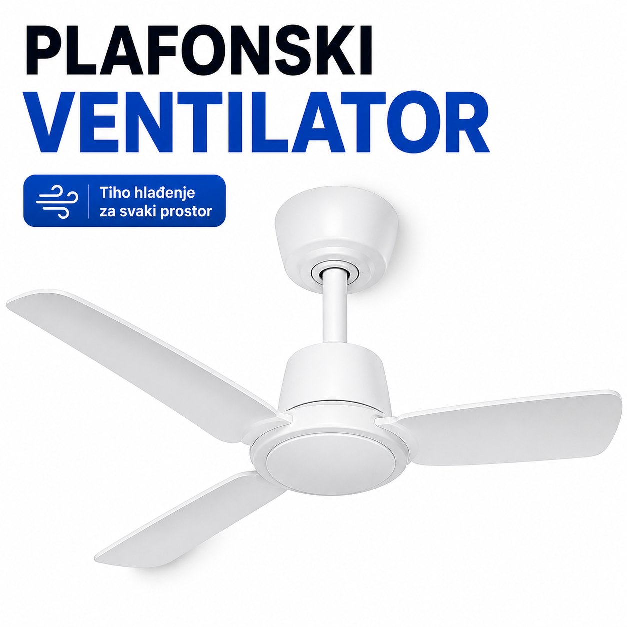 Plafonski Ventilator 75W