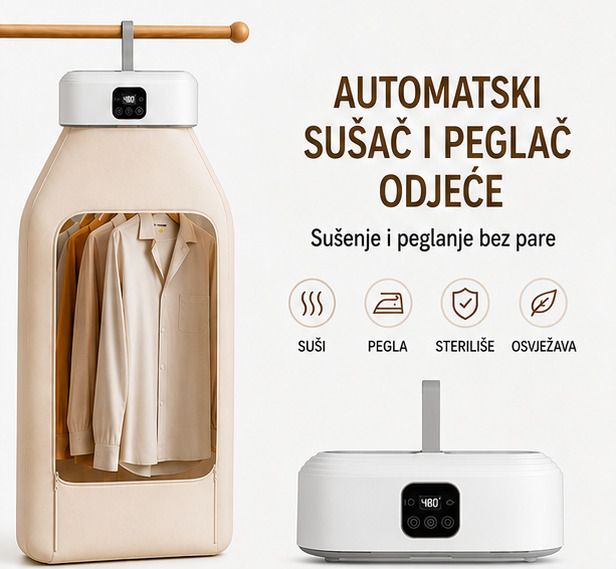 Automatski Sušač i Peglač Odjeće
