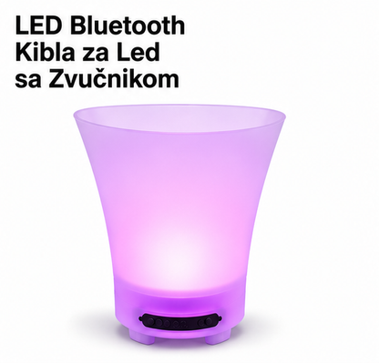 Premium LED Bluetooth Kibla za Led sa Zvučnikom 8l