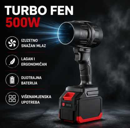 Aku Turbo Fen + DVIJE Baterije Gratis