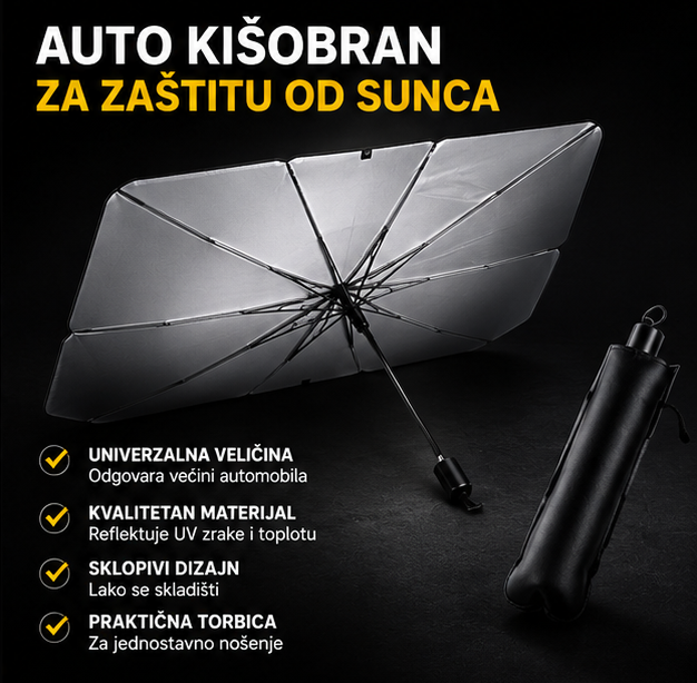 Auto Kišobran za Zaštitu od Sunca