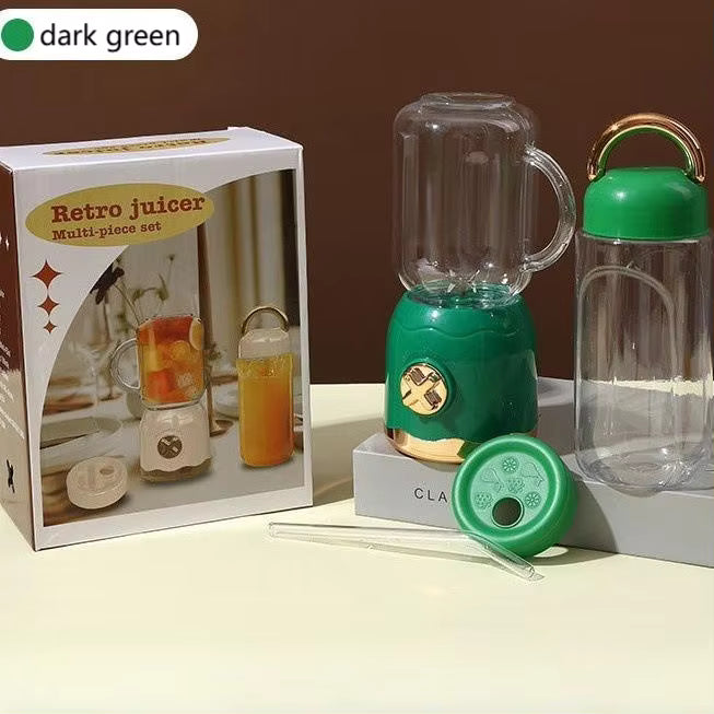 Retro Blender-Sokovnik sa Dvije Boce