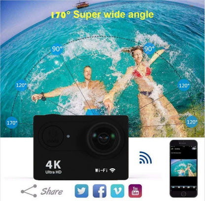 Akciona sportska KAMERA - ULTRA HD 4K WiFi