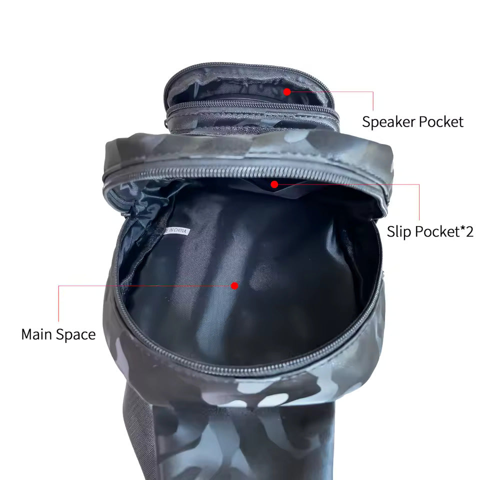 Torbica za preko ramena sa Bluetooth zvučnikom