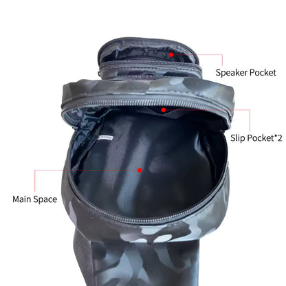 Torbica za preko ramena sa Bluetooth zvučnikom