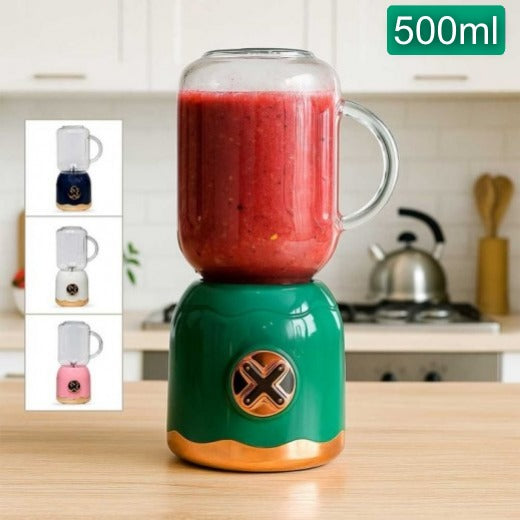 Retro Blender-Sokovnik sa Dvije Boce