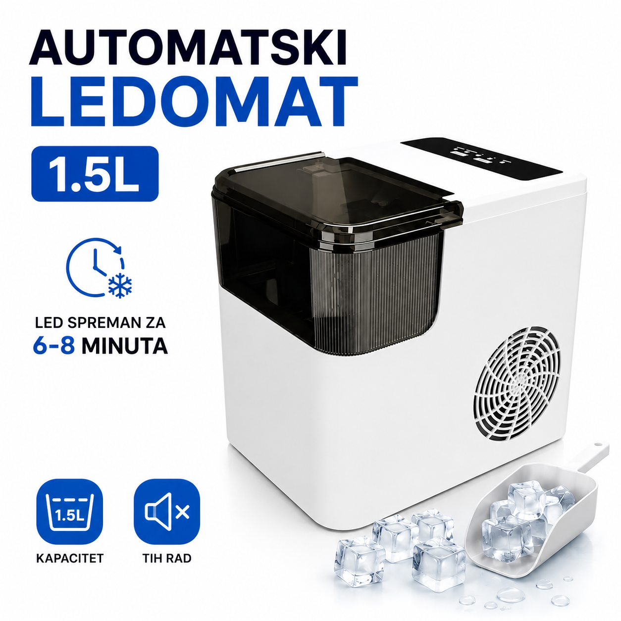 Automatski Ledomat 1.5L
