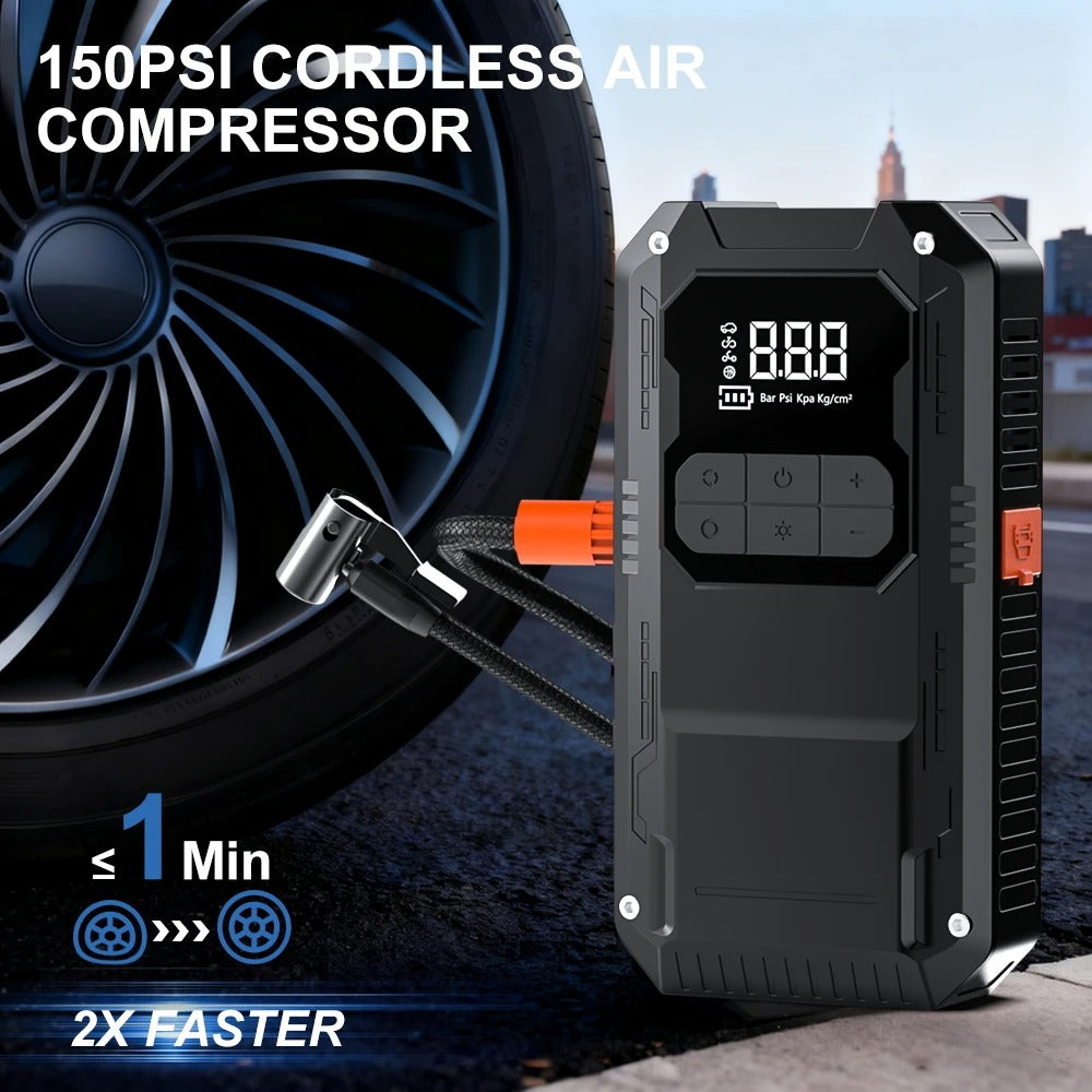 POWERMAX 2500A–Starter+Kompresor+Power Bank+Lampa