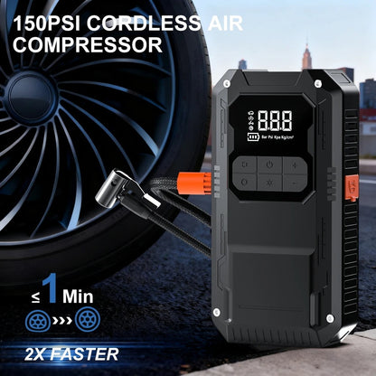POWERMAX 2500A–Starter+Kompresor+Power Bank+Lampa
