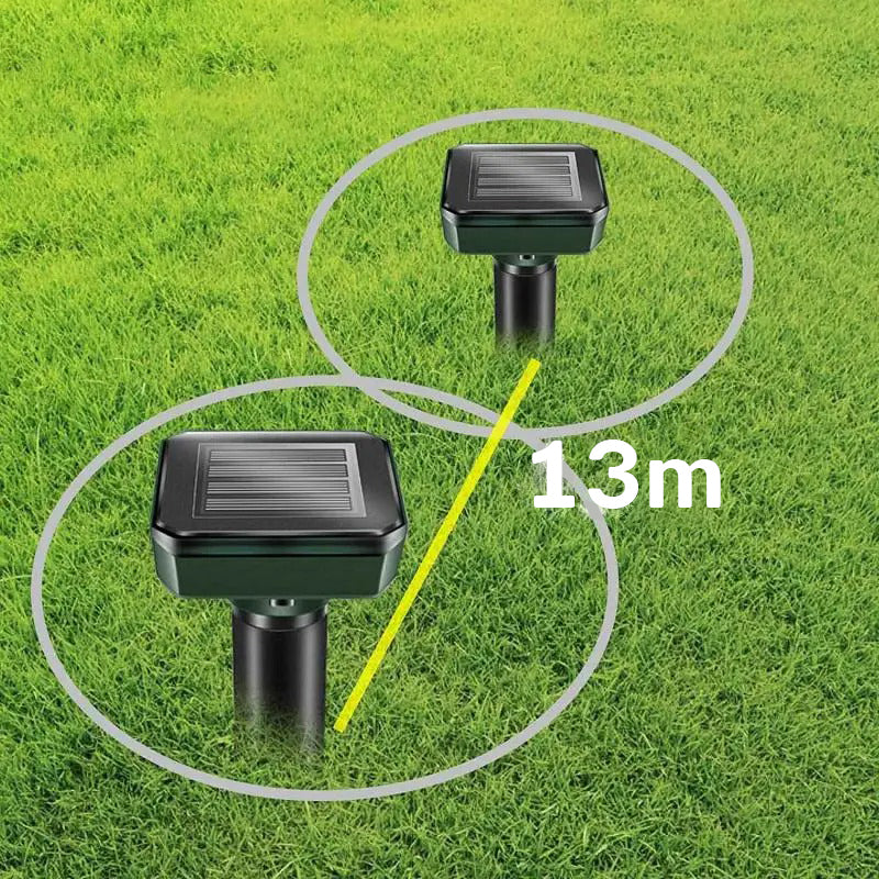 Solarni rastjerivač krtica i štetočina (1+1 GRATIS)