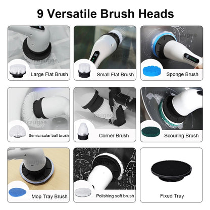 9-u-1 Električna rotirajuća četka za čišćenje